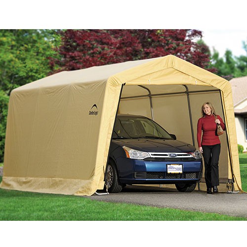 Heavy Duty Steel Carport Canopy Caravan Tent Portable Garage Shelter Car Port 