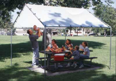 12'x15' Heavy Duty Tarp Tarpaulin Canopy Tent Shelter Waterproof Camping Cover 