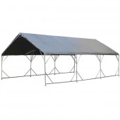 30' X 30' / 2" Reinforced Canopy Tent with Valance Top