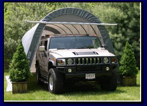 Round Style SUV/Boat Garage 14X24X10 Replacement Cover
