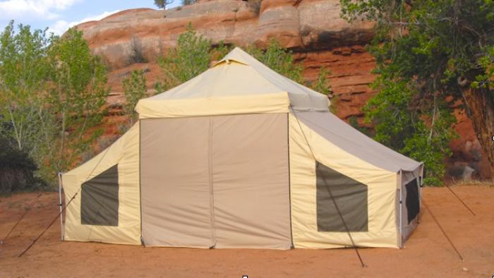 Undercover Apex Base - Camp Tent with Sleepers Pop-Up