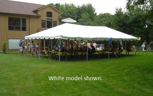 Commercial Duty 20'X40' / 2" Dia. Frame Party Tent with Aluminum Poles