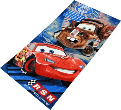 Cars Character Beach Towel