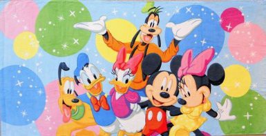 Mickey and Friends Character Beach Towel