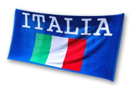 Italia Flag Beach Towel