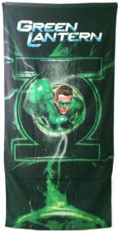 Green Lantern Licensed Beach Towel