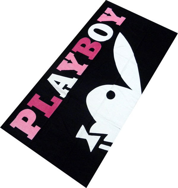 Playboy Bunny Cropped Licensed Beach Towel