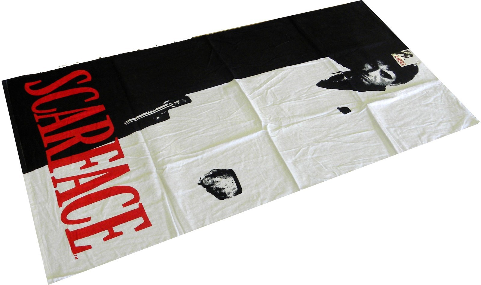 Scarface Silhouette Licensed Beach Towel