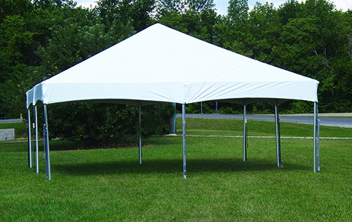 Celina Commercial Duty 20' X 20' / 2" Dia. Master Series Cinch Top Frame Party Tent with Galvanized Steel Poles