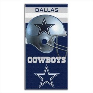 Cowboys Helmet NFL Sports Beach Towel