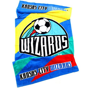 Kansas City Wizards MLS Sports Beach Towel