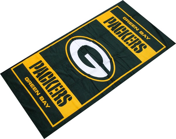 Packers Square NFL Sports Beach Towel