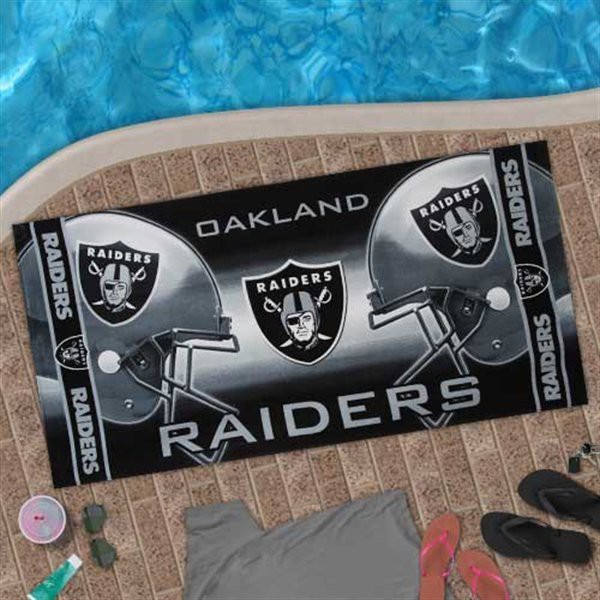 Raiders New NFL Sports Beach Towel