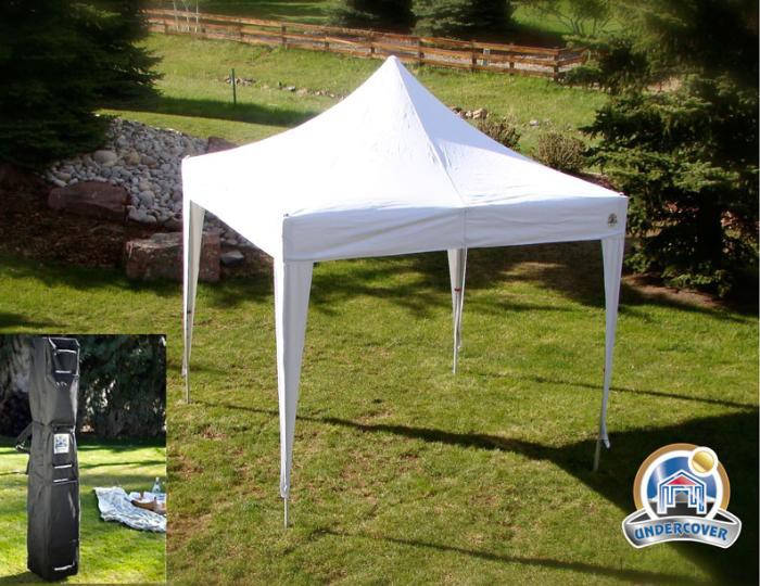 Undercover 10' X 10' Aluminium Professional Grade Pop-Up with White Top (Refurbished)