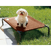 Small Pet Bed Terracotta Color 34.75X21.5"X8""
