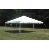 Commercial Duty 20' X 20' / 2" Dia. Frame Tent with Aluminum Poles