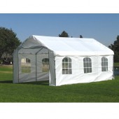 12' X 20' / 1 5/8" Enclosed Canopy with French Windows