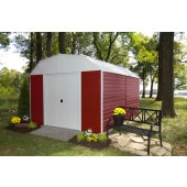 Red Barn 10 ft. X 14 ft. Steel Storage Shed