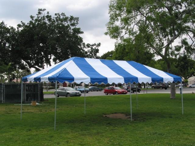 Blue-white Luxury Party Tent